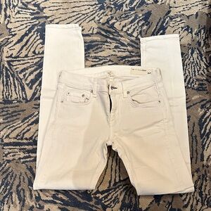 Rag & Bone Women's White Skinny Jeans